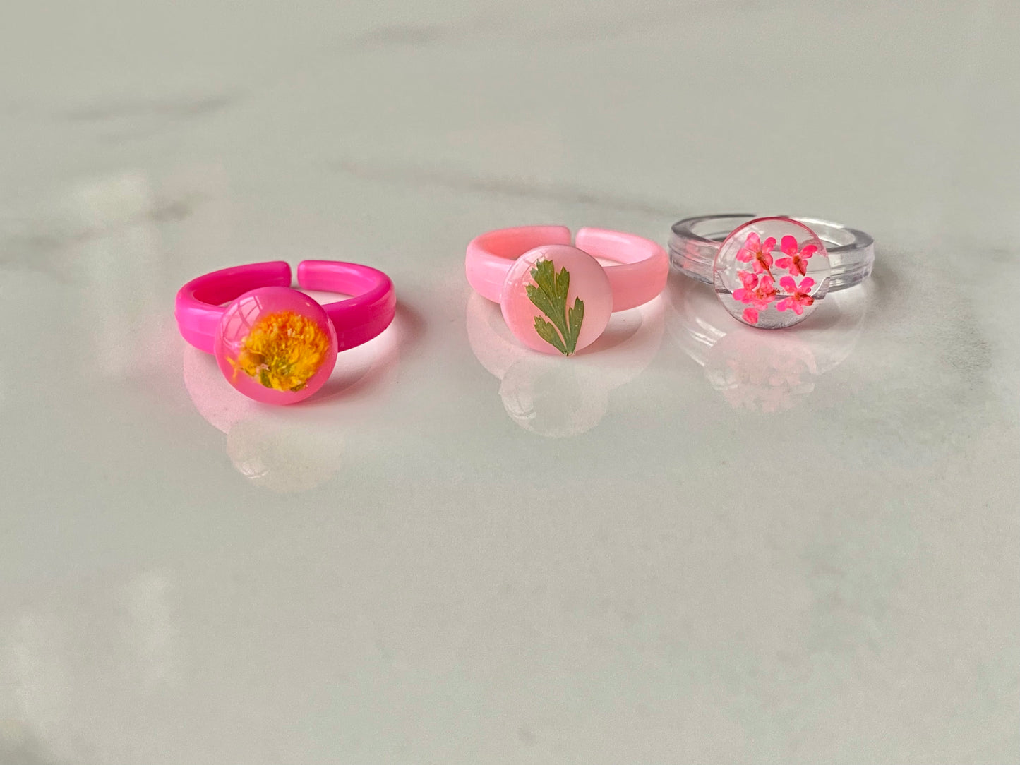 Vida Floral Rings