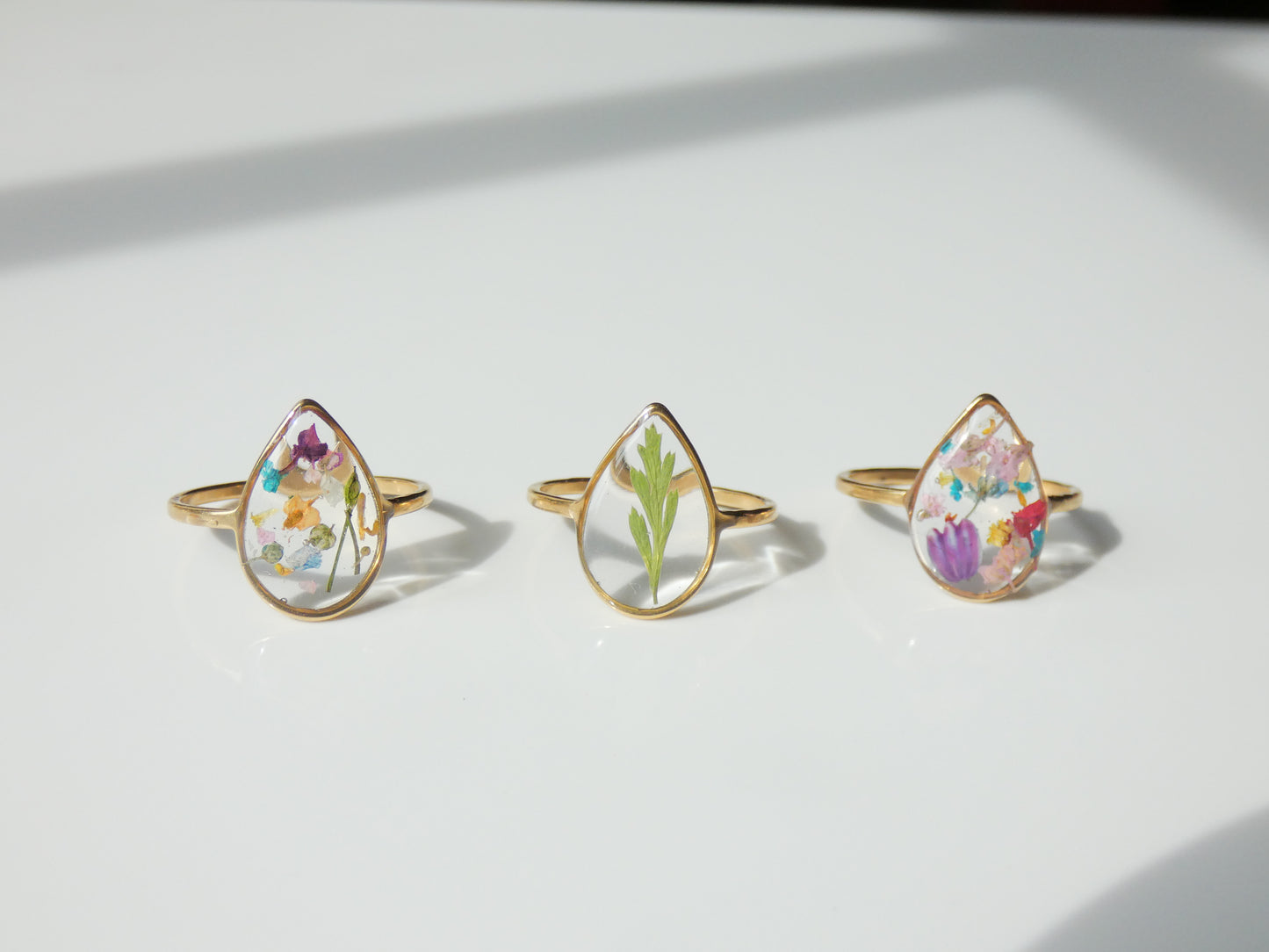 Ella Floral Ring (not adjustable)