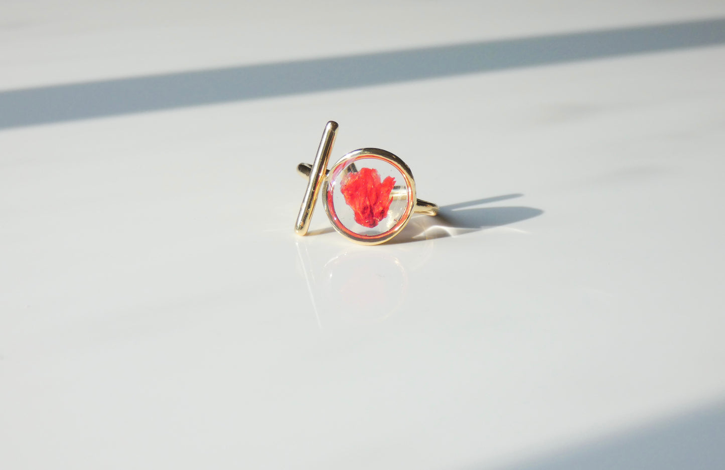 Iris Floral Ring