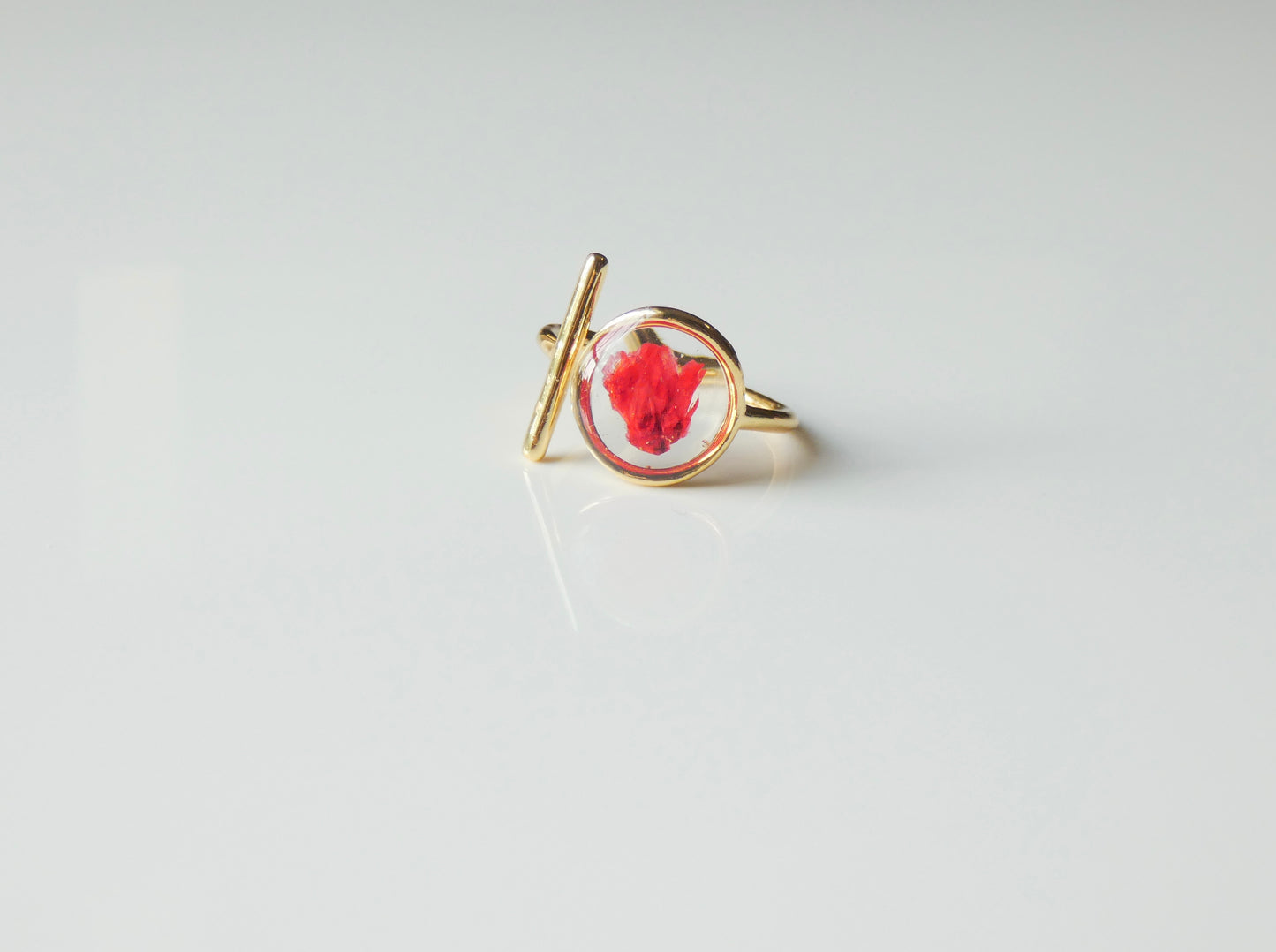 Iris Floral Ring
