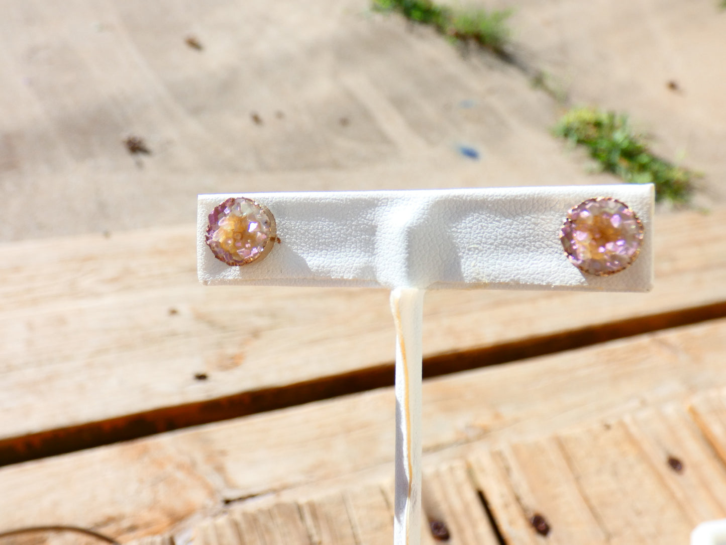 Druzy earrings