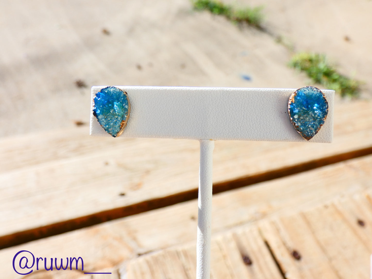 Druzy earrings