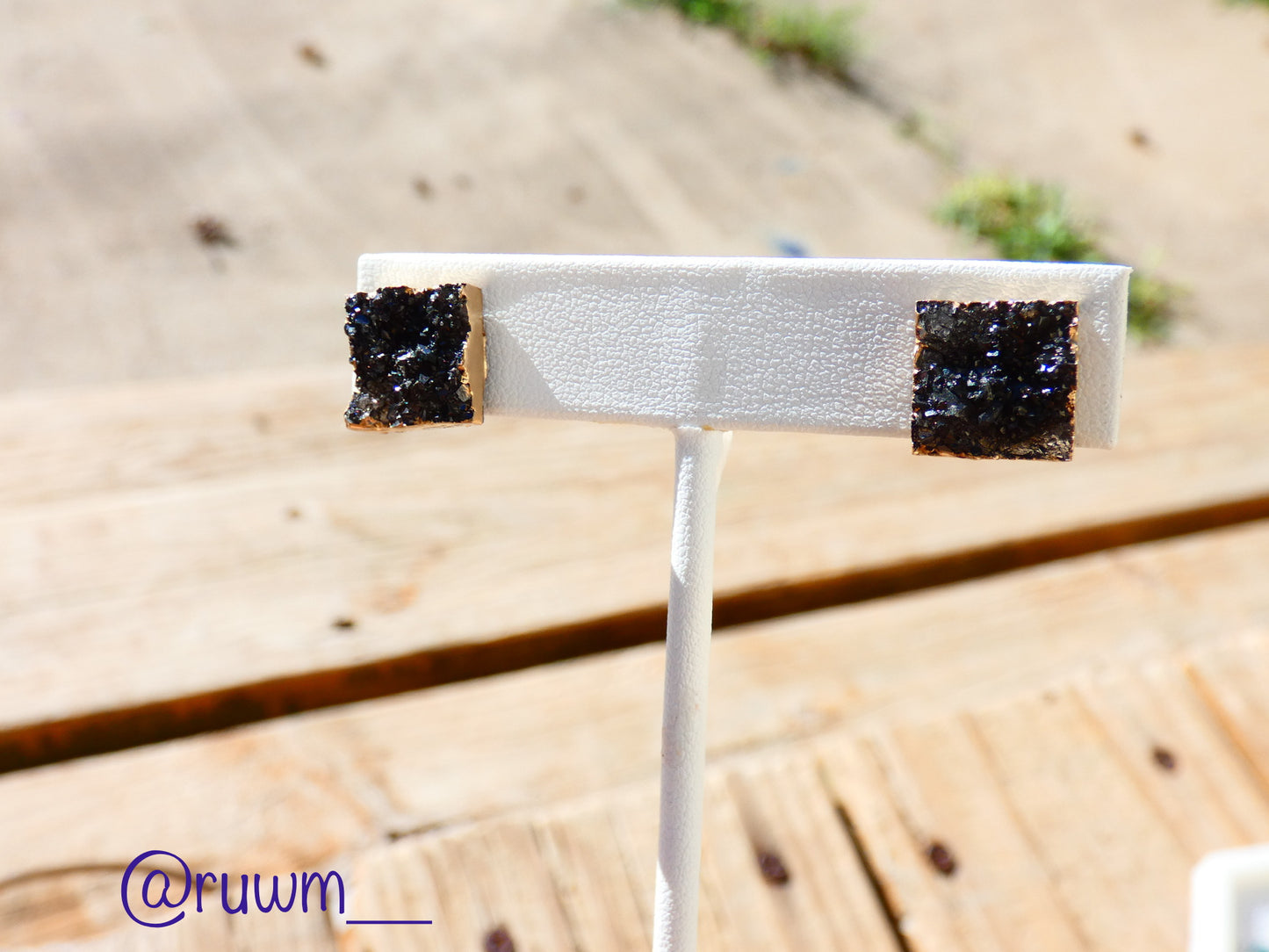 Druzy earrings