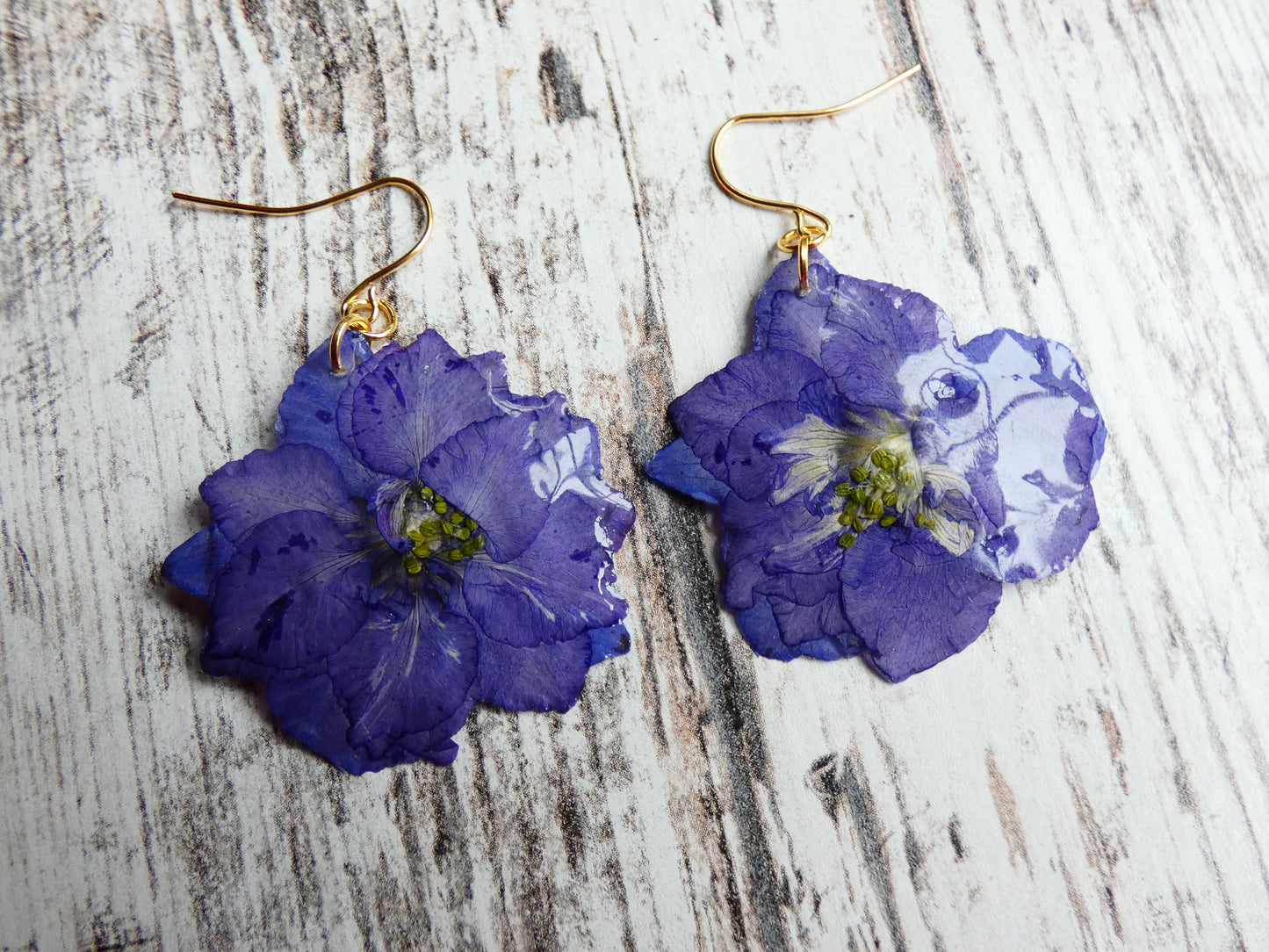Real Flower Earrings