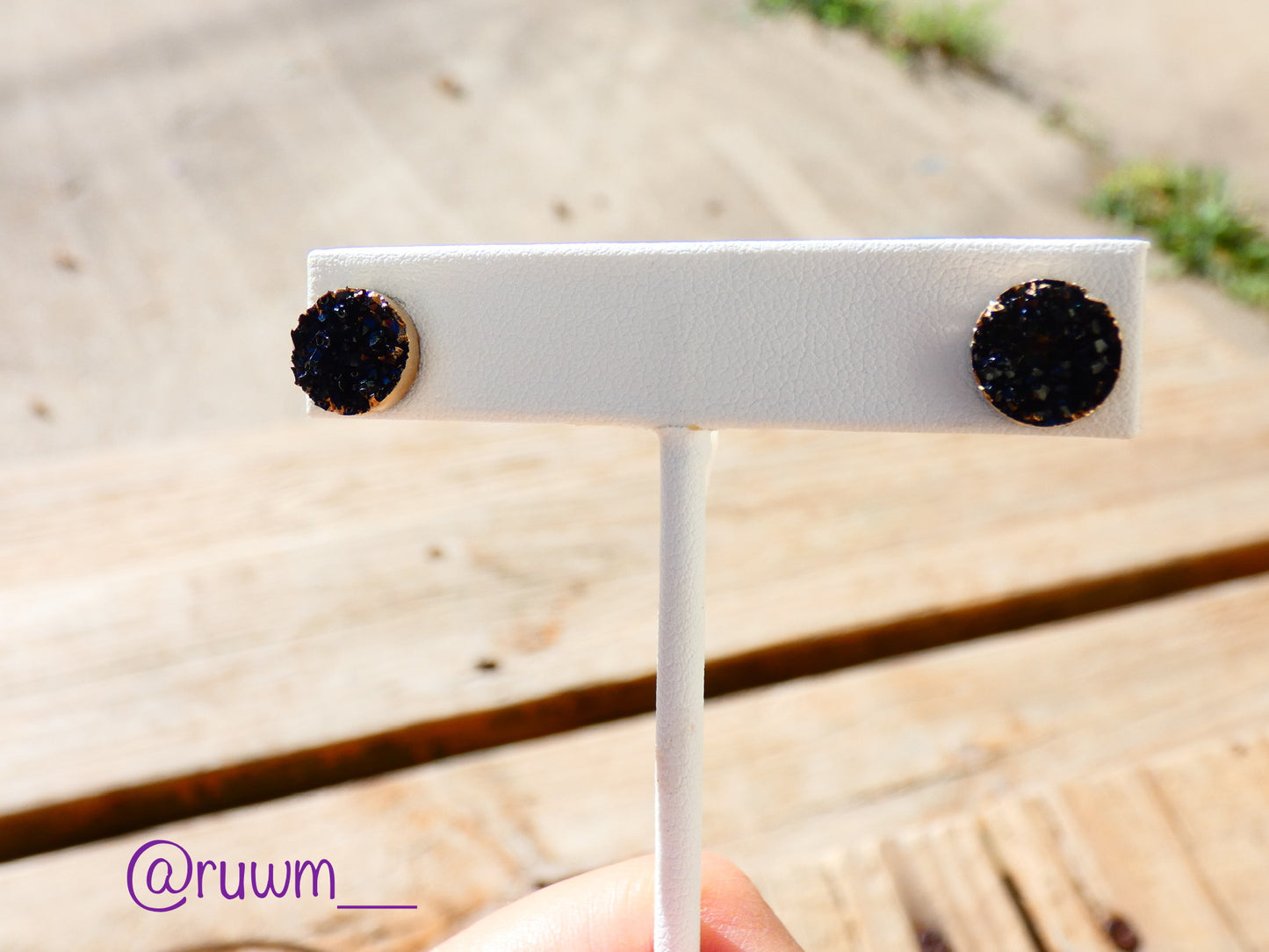 Druzy earrings