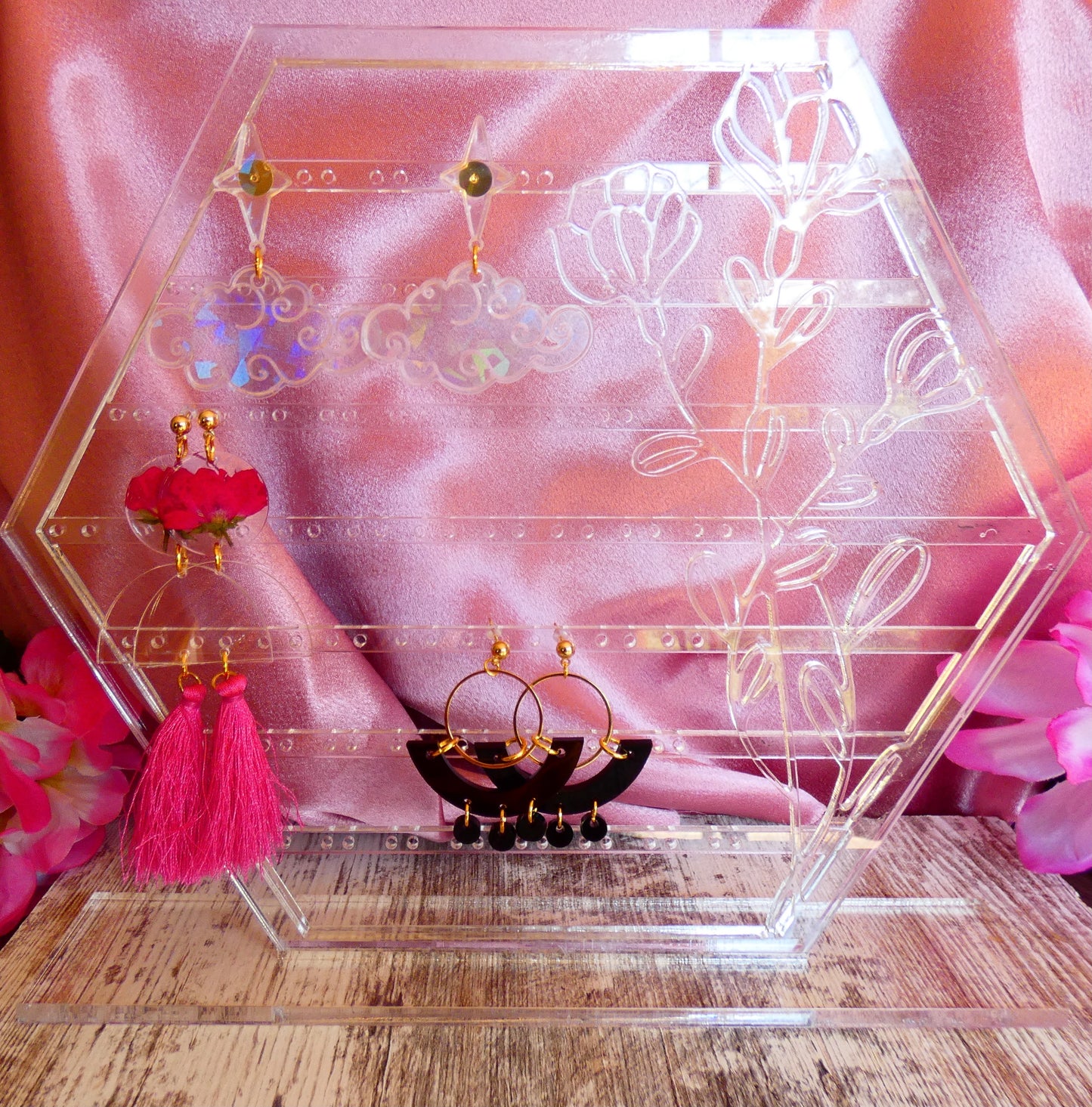 Flower Earring Stand