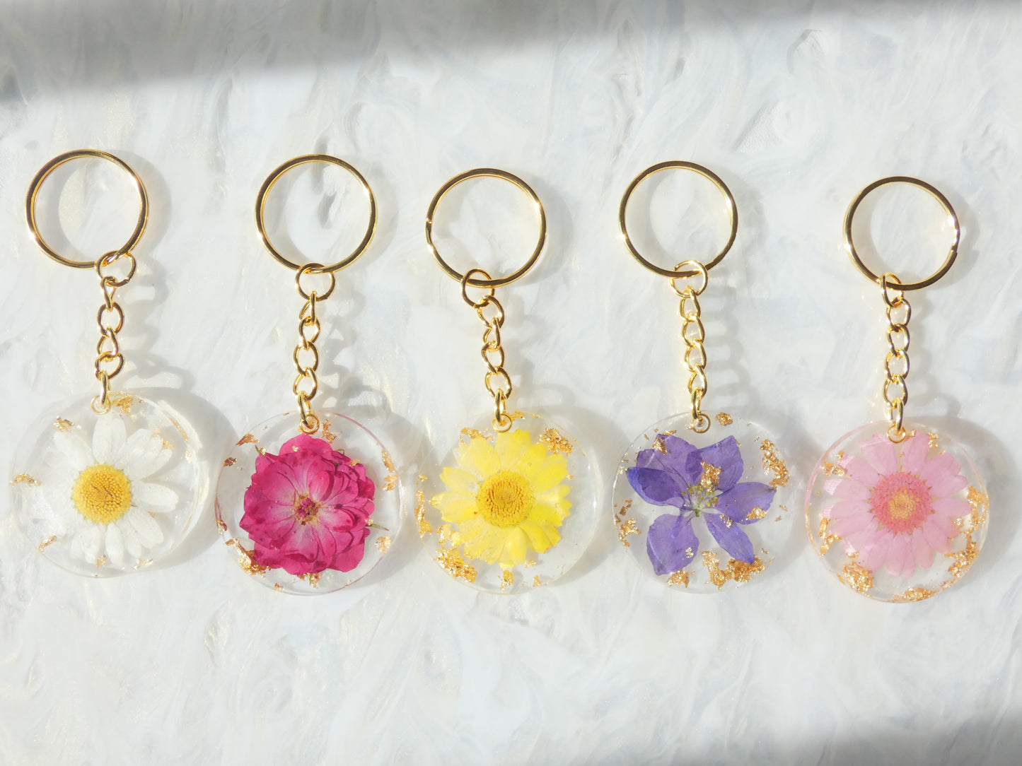 Floral Keychain