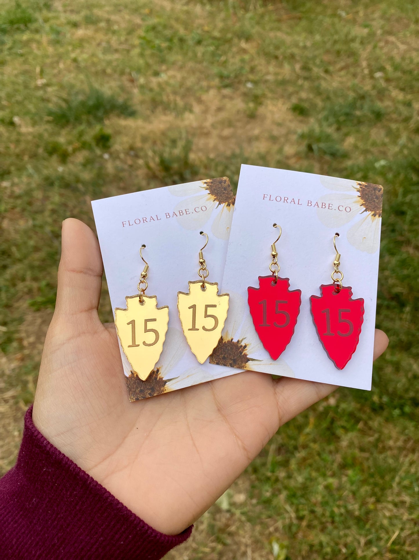 Arrowhead 15 Earrings