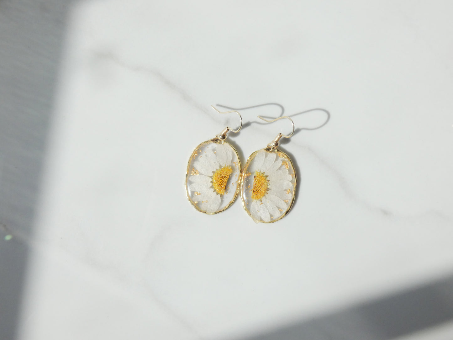 Oval Half Earrings