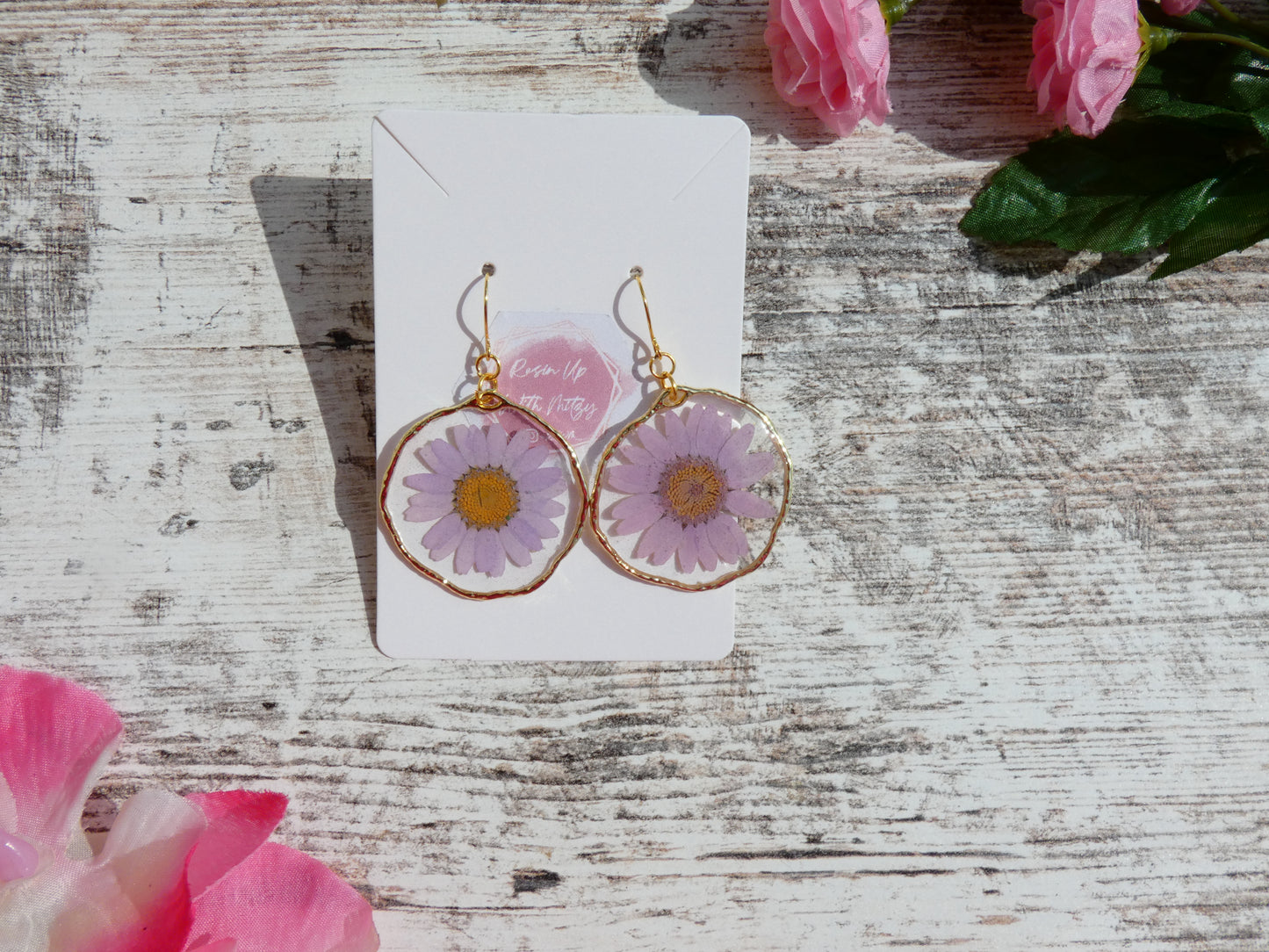 Golden earrings