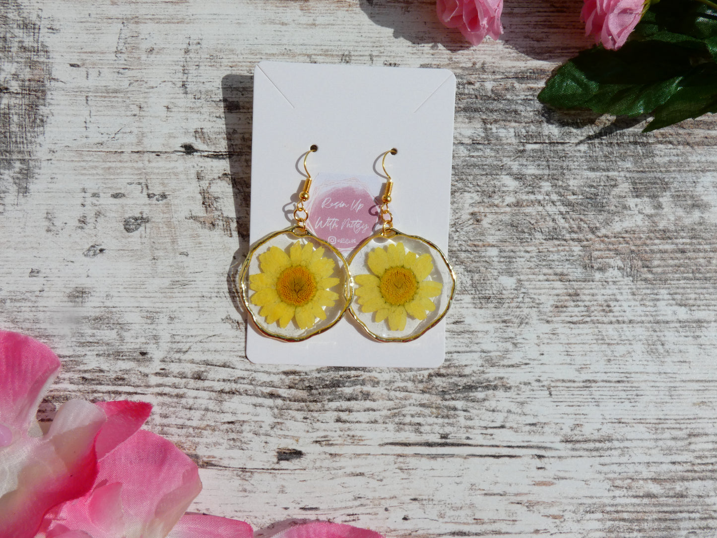 Golden earrings