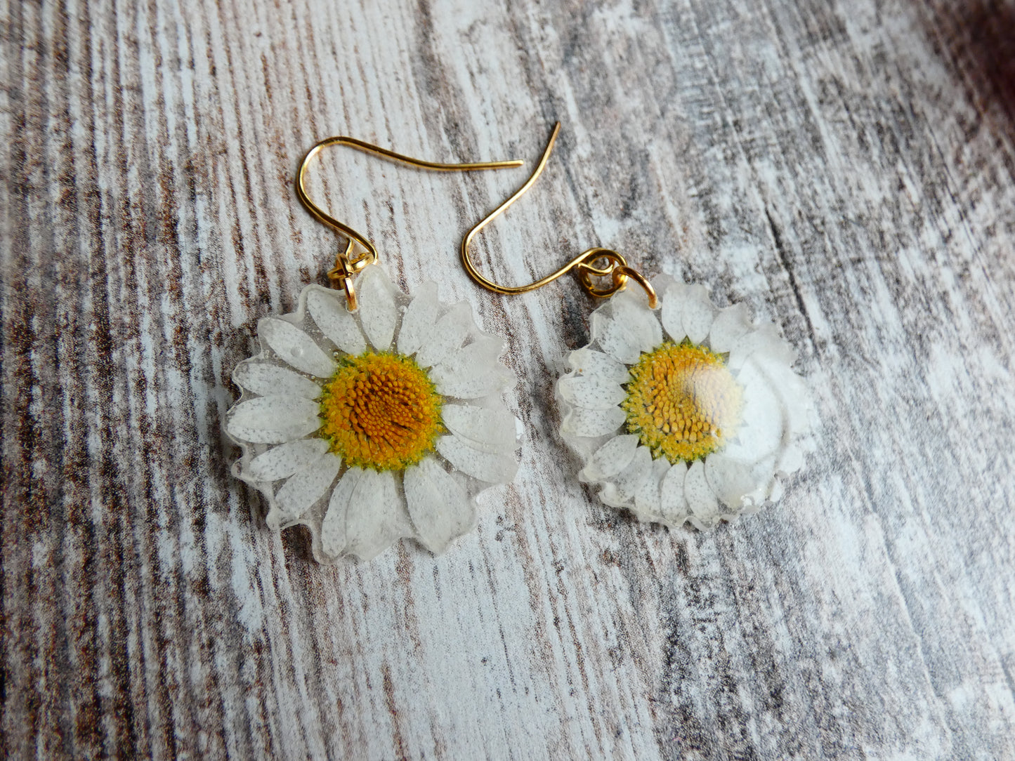 Real Flower Earrings