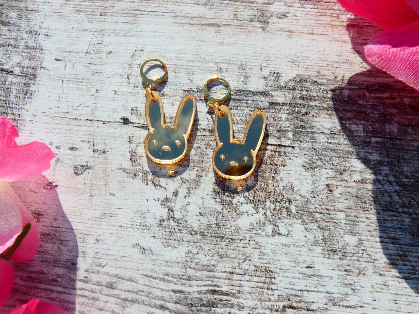 Bad Bunny Earrings (Acrylic)